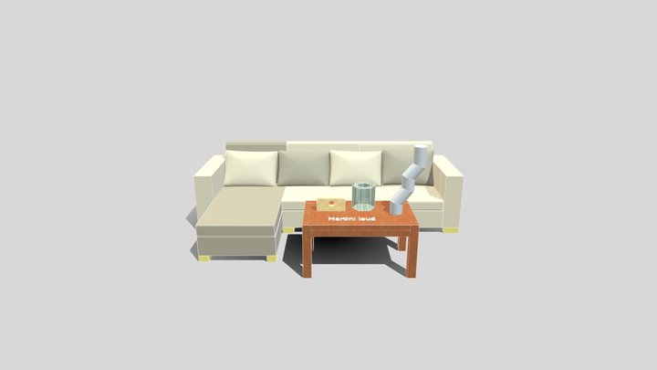 3D mudel_Martin 3D Model