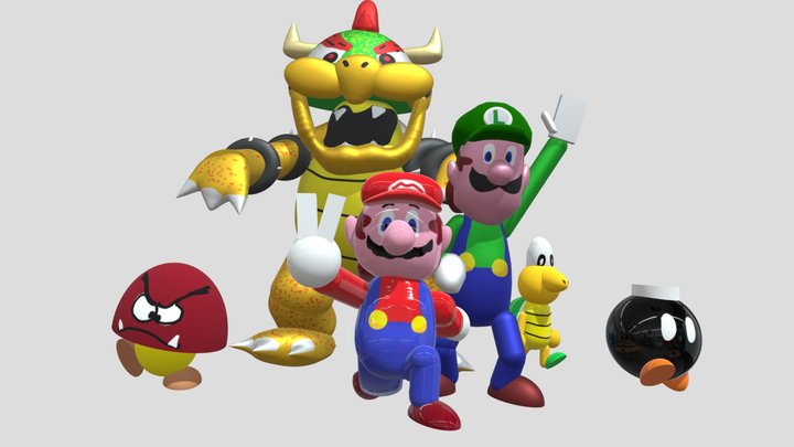 SM64 all family (Reuploaded)