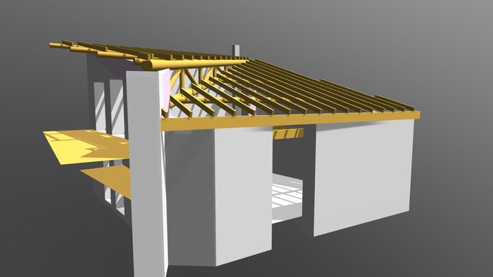 CHARPENTE 3D Model