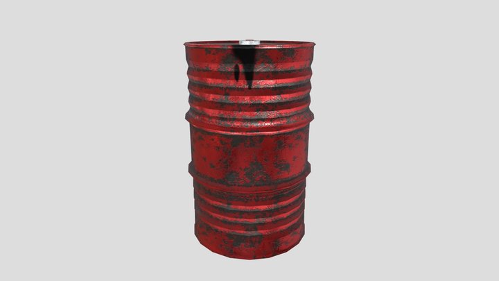 Barrel 3D Model