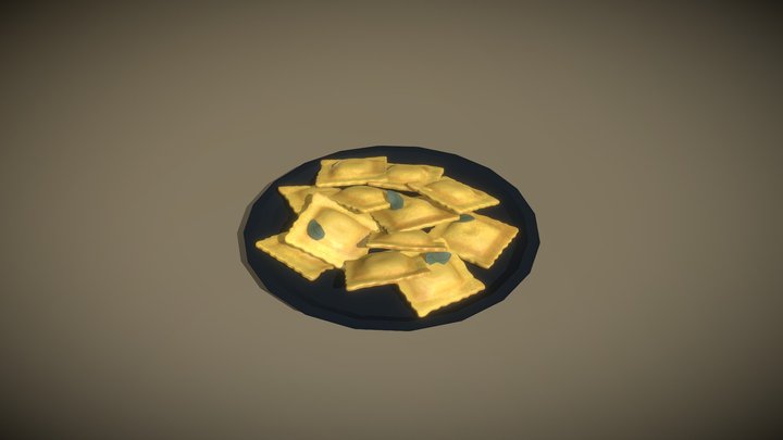Ravioli 3D Model