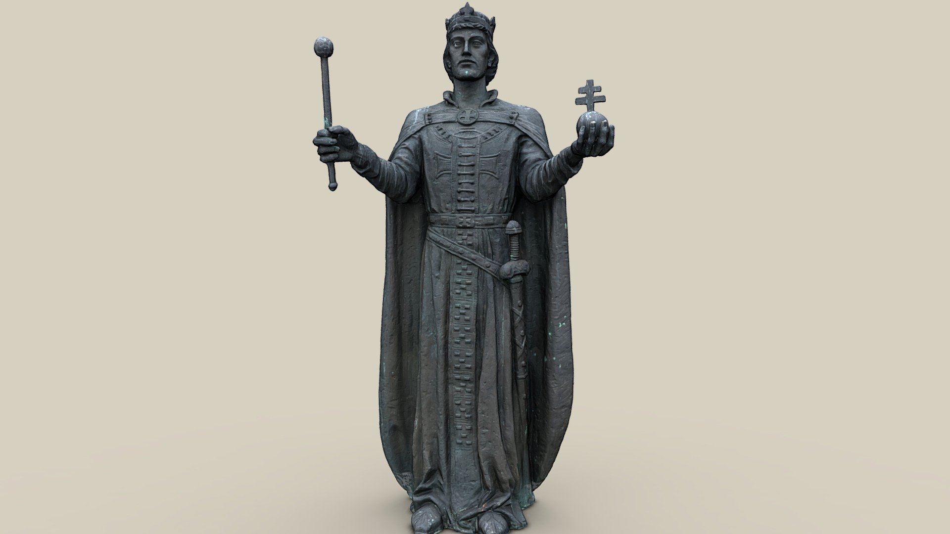 König Stephan — Sketchfab embed 3D viewer