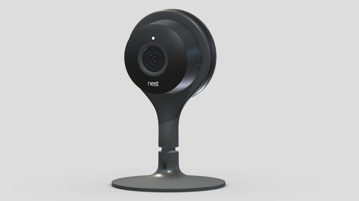 Google Nest Security Camera Cam Indoor 3D Model