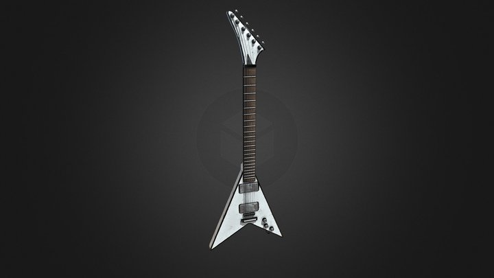 Electric Guitar (King V Inspired)