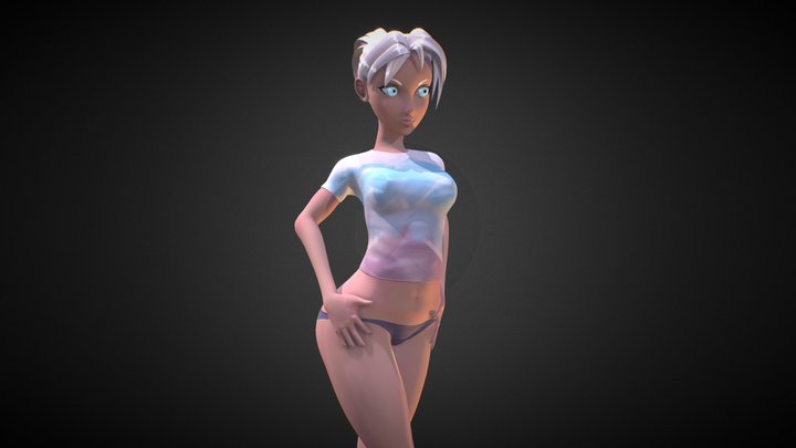 [OC] Chloe 3D Model