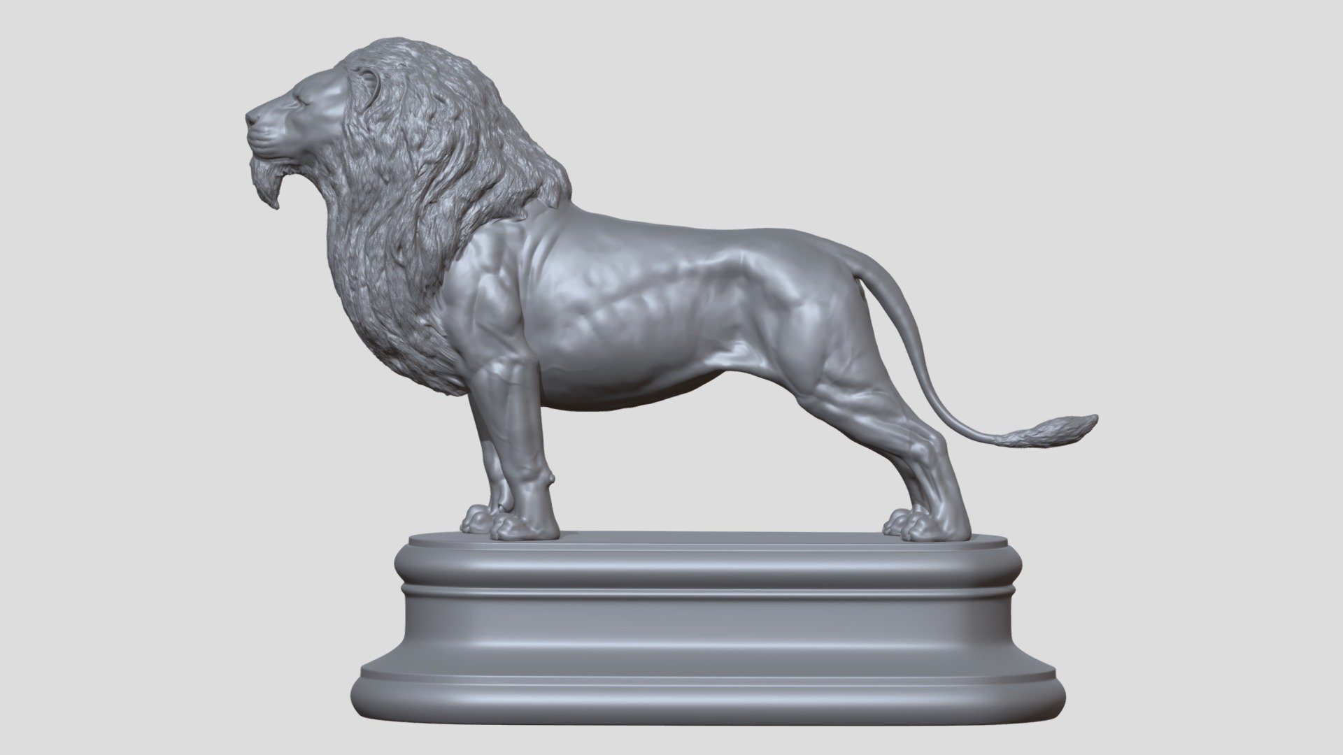 Lion - Buy Royalty Free 3D model by aleexstudios [cd0324e] - Sketchfab ...