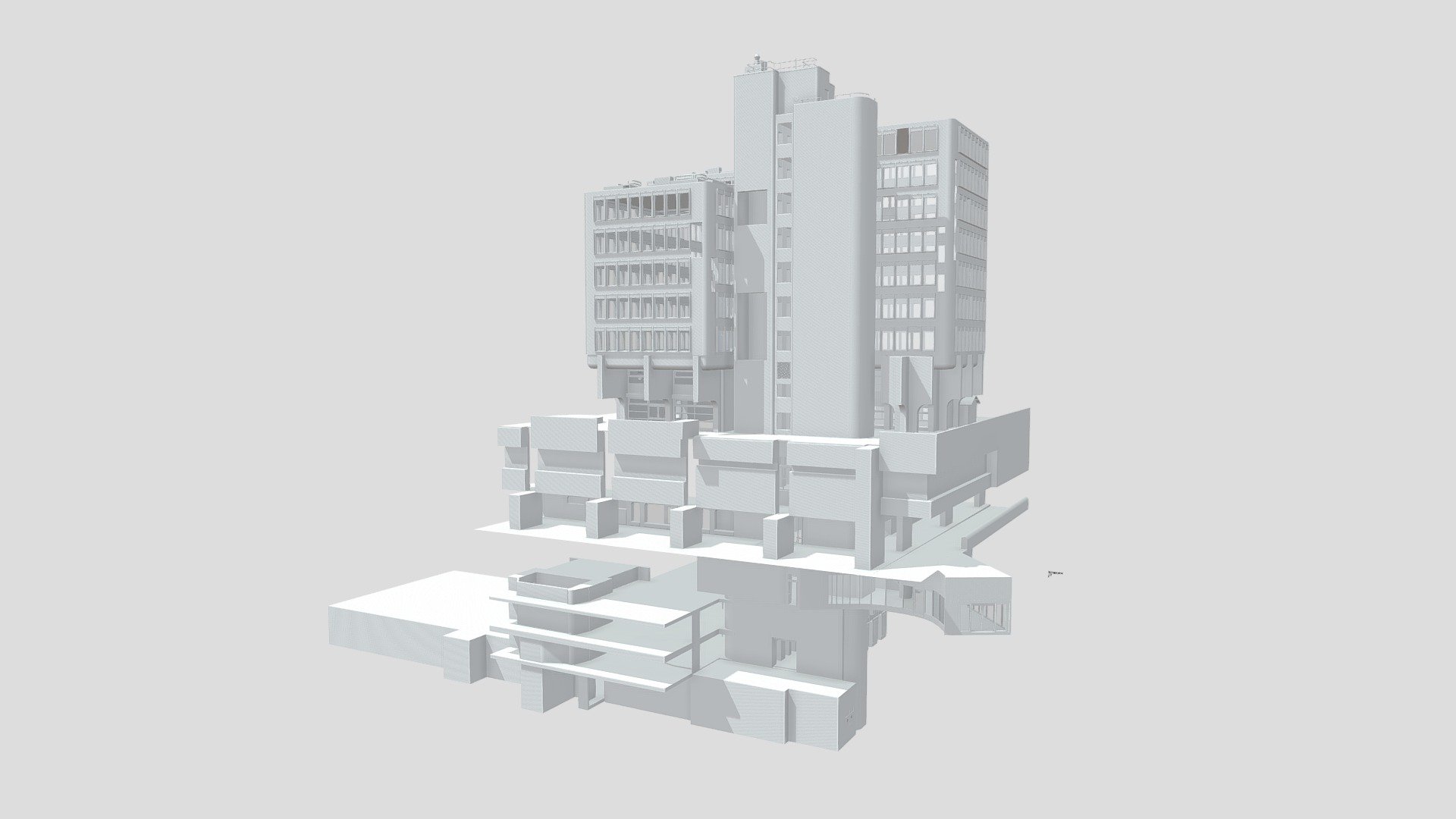 Brugg AG, Einkaufszentrum Neumarkt — Sketchfab embed 3D viewer