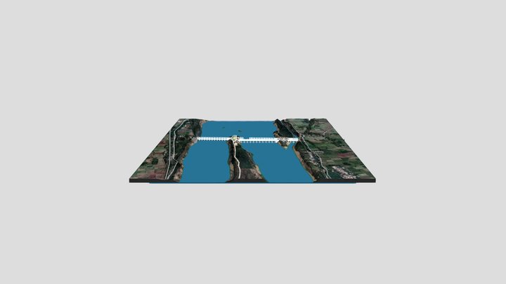 upper anicut 3D Model