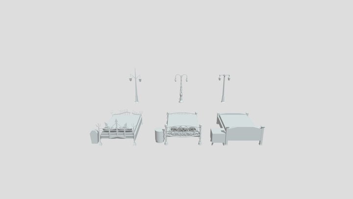 Силуэт 3D Model