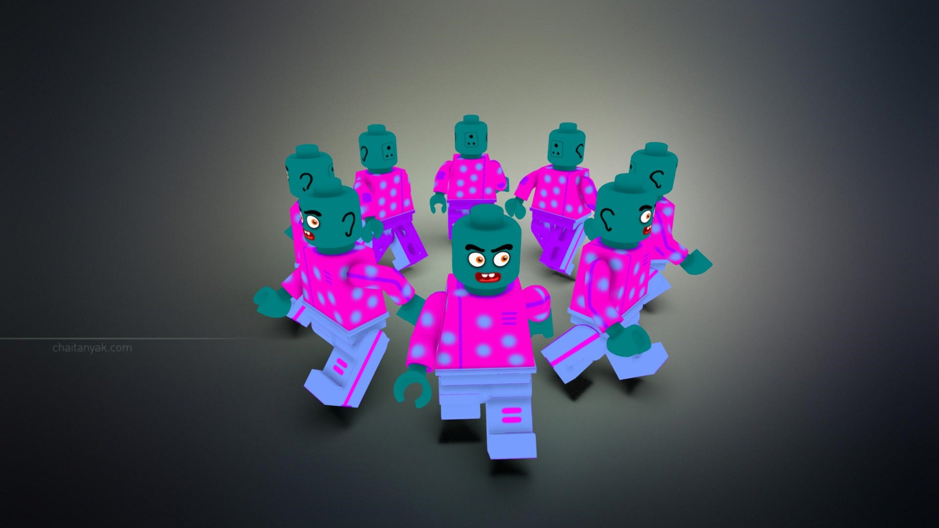 lego pink sweater