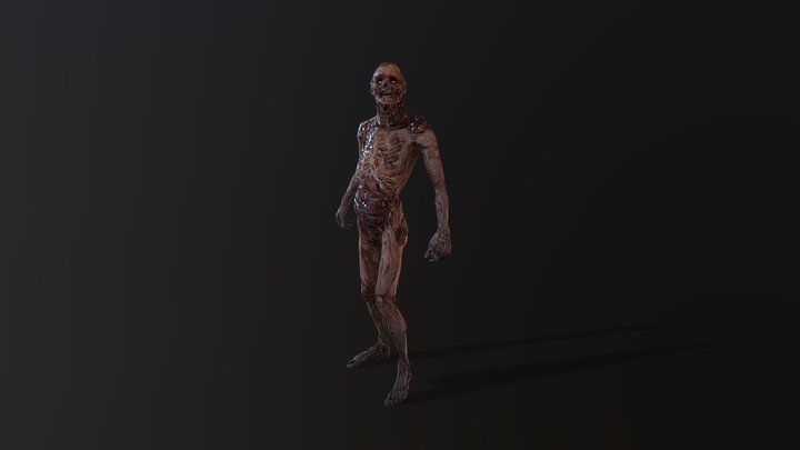 Zombie Generic 3D Model