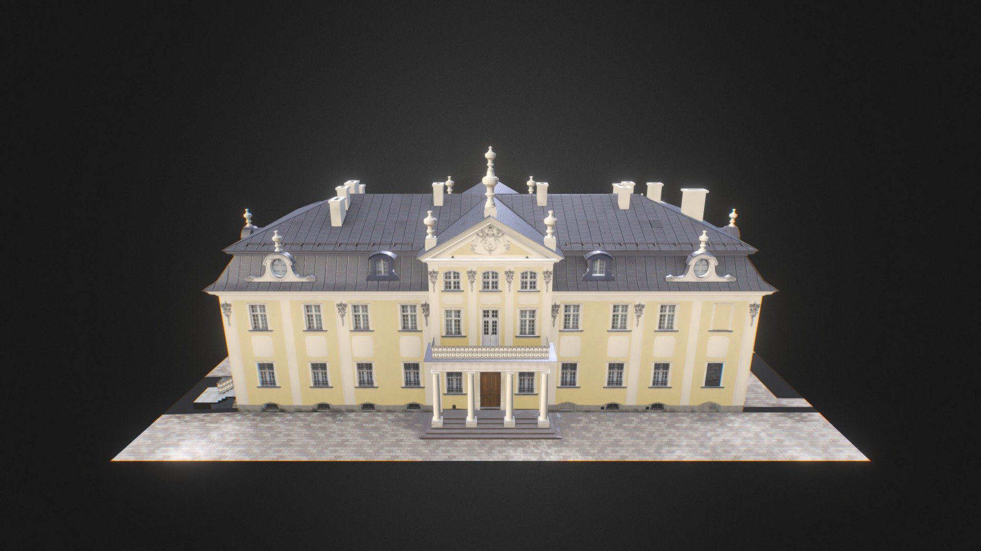 Reproduction of Metropolitan Palace
