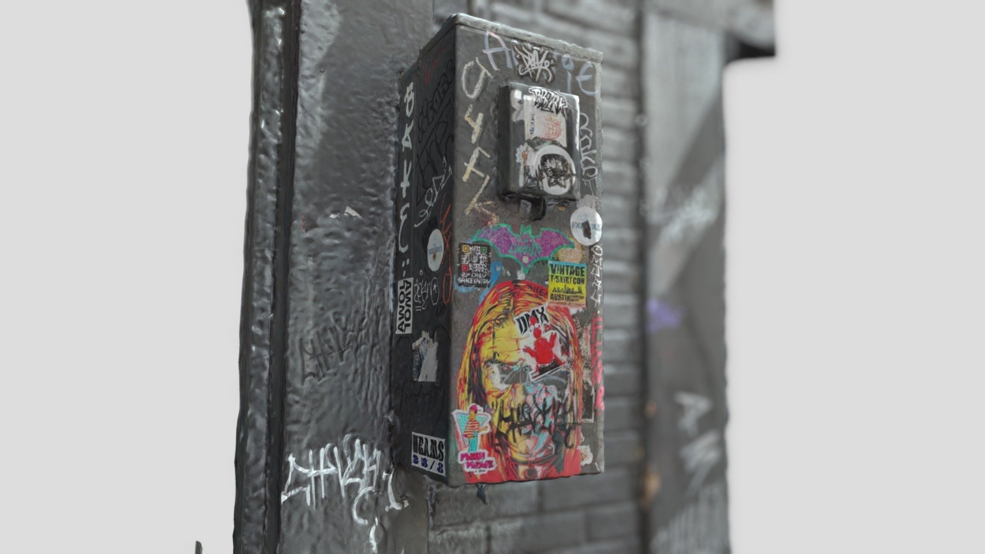 Raw scan Electric box 3D model by TOONY (SuperOni) [cd07944