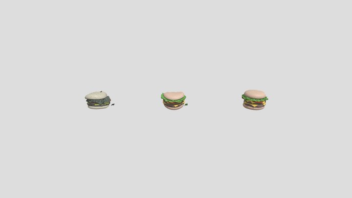 Burger 3D Model