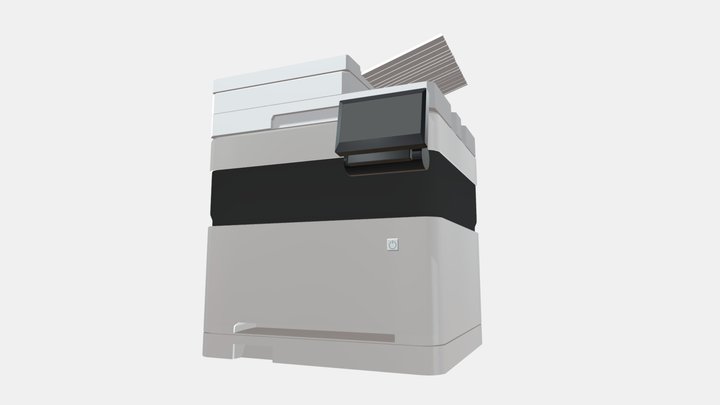 Copy Print Machine 3D Model