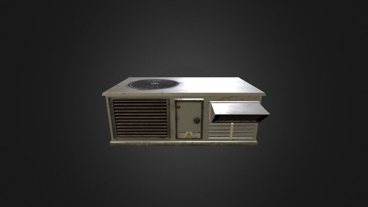 AC unit 3D Model