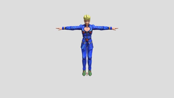 Giorno Giovanna (ASB) 3D Model