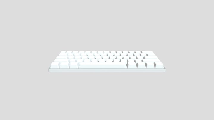 Bàn phím cơ 3D Model