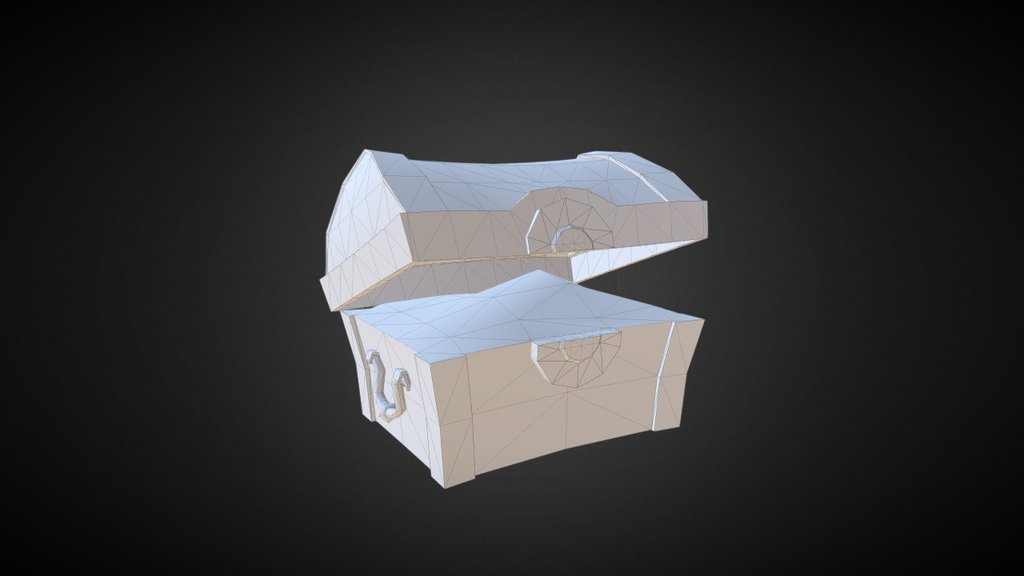 Low-Poly Treasure Chest