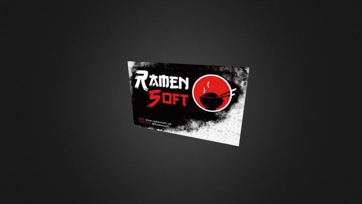 Ramensoftcard 3D Model