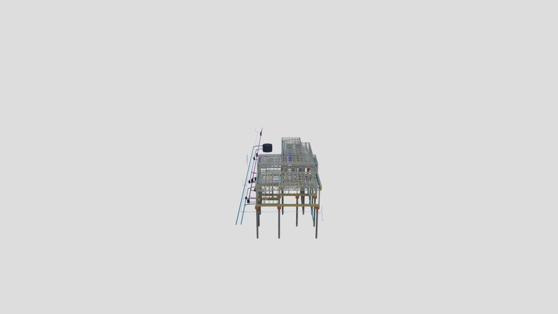 Proj. Hidro Silvia - 3D