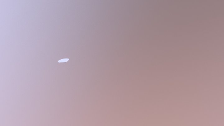 Glassplate 19mm 3D Model
