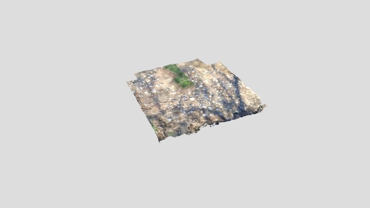 East Cobbled/Stone Area 3D Model