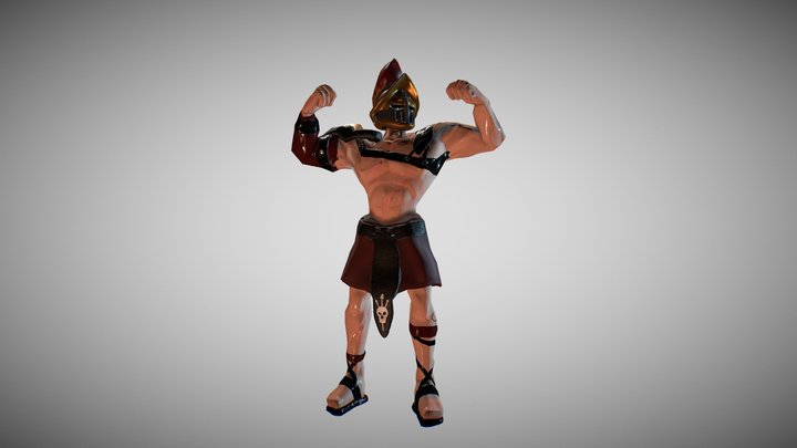 SkullPiercer - Character Animation Module 3D Model