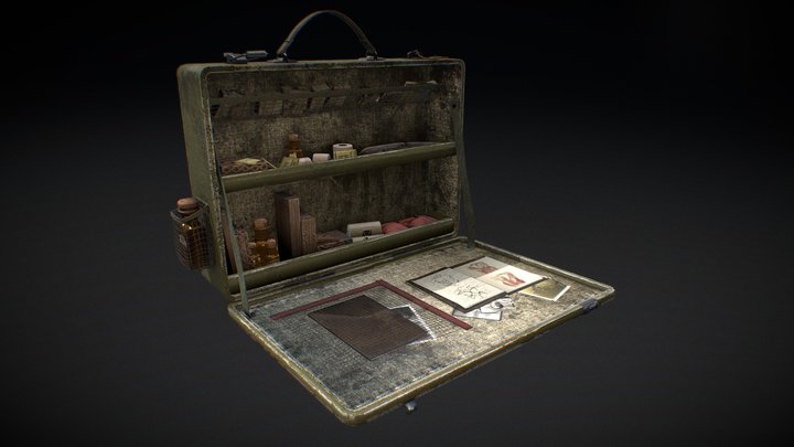 First aid kit 3D Model