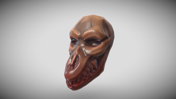 DragonSkull 3D Model
