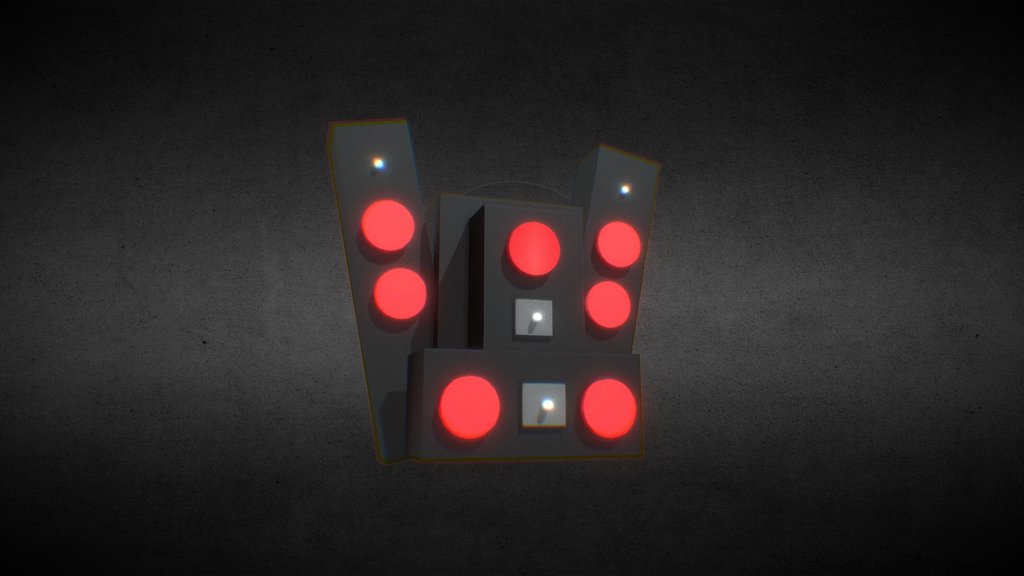 Classic Head Titan Speaker Man