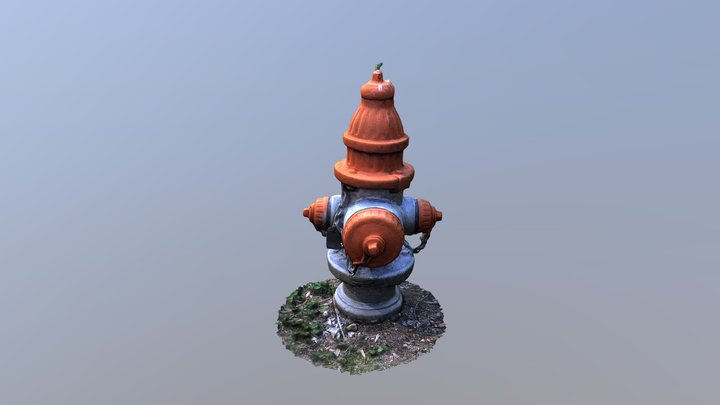 CMP Fire Hydrant 2 3D Model