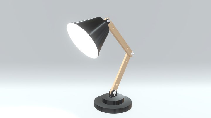 Tomons Desk Lamp 3D Model
