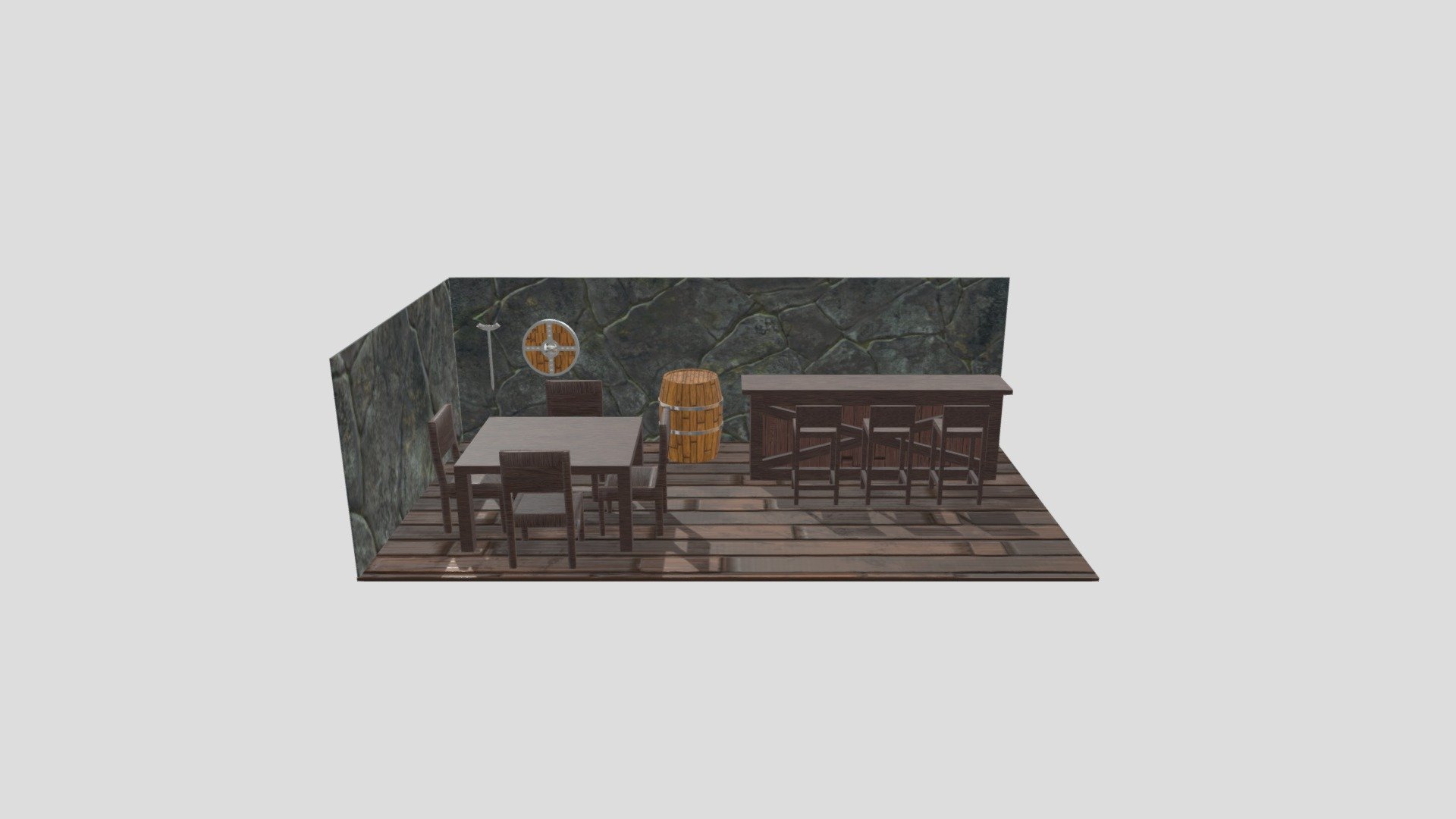 bar - 3D model by victorlima17 [cd14db1] - Sketchfab