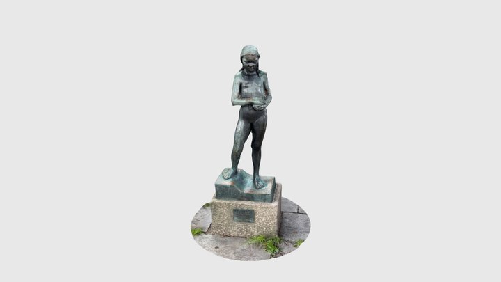 Statue of a child 3D Model