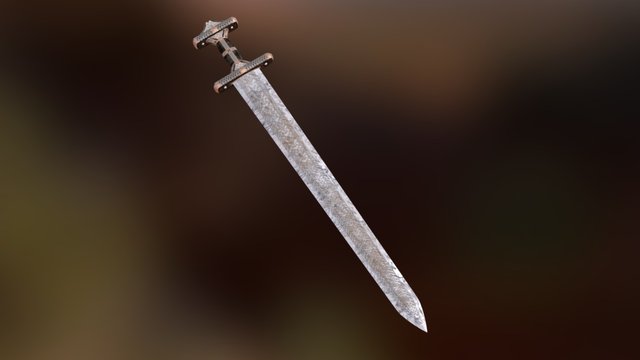 Vendel Sword 3D Model