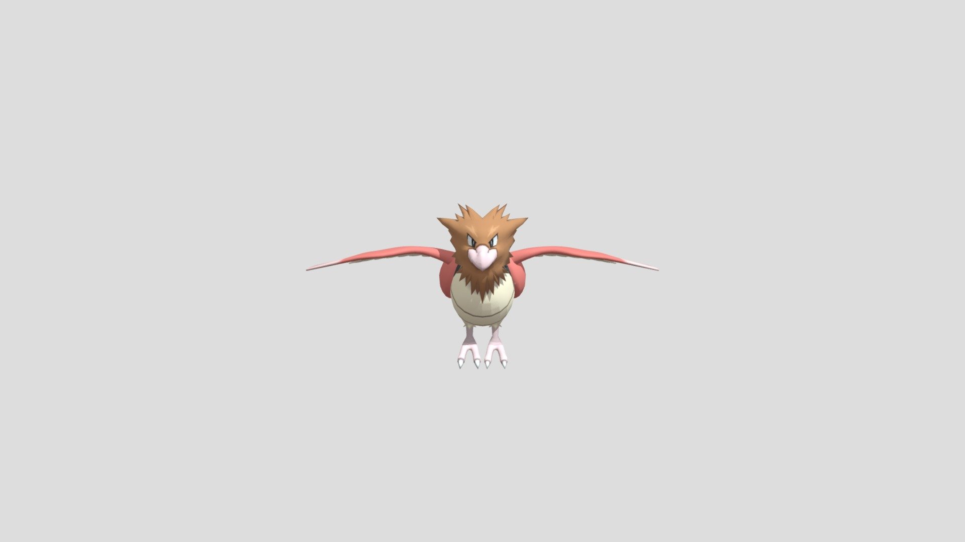 Spearow - Download Free 3D model by nguyenlouis32 [cd15742] - Sketchfab