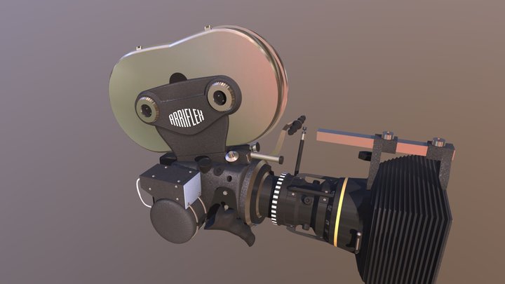 Cine-Camera 3D Model