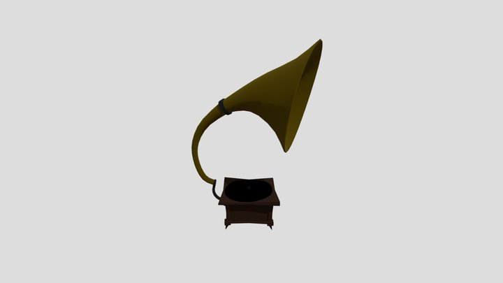 Hello Neighbor Gramophone 3D Model