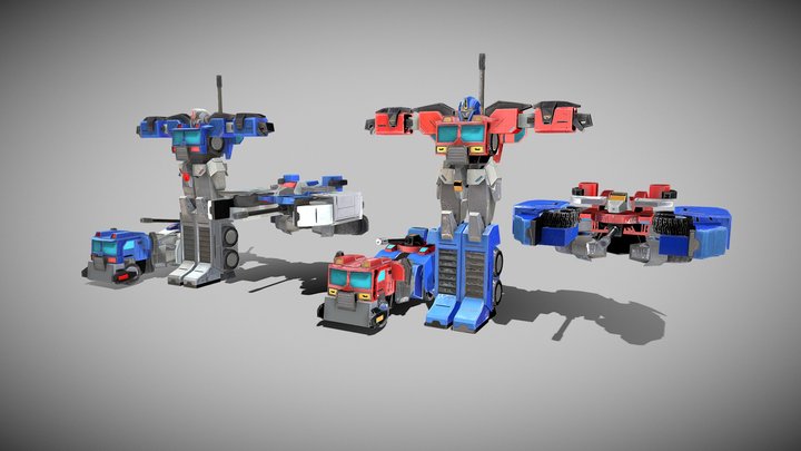 Optimus Prime 3D Model