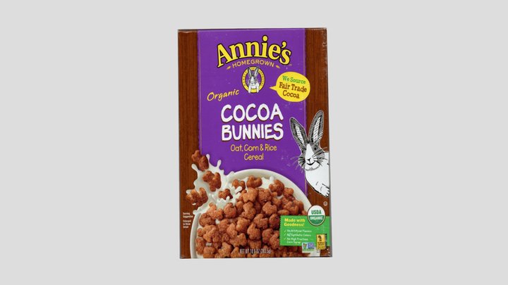 Annie's Cocoa Bunnies - copy 3D Model