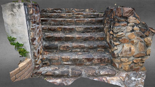 Outdoor Test Model - Stairs – Modello 3D gratuito STL