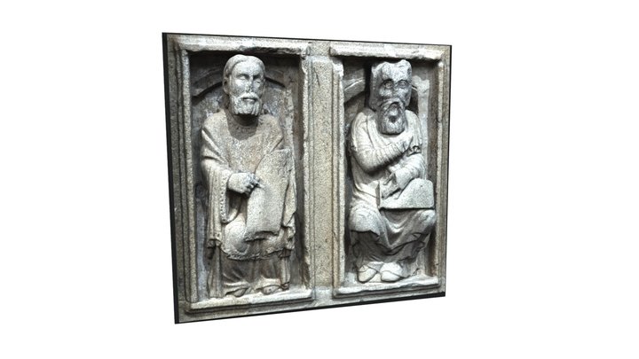 Relief Cathedral of Santiago de Compostela (1) – Modello 3D gratuito STL