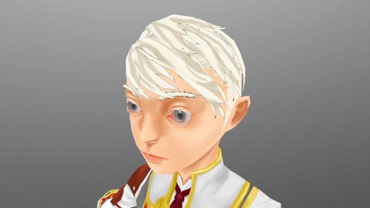 騎士腳色製作 3D Model