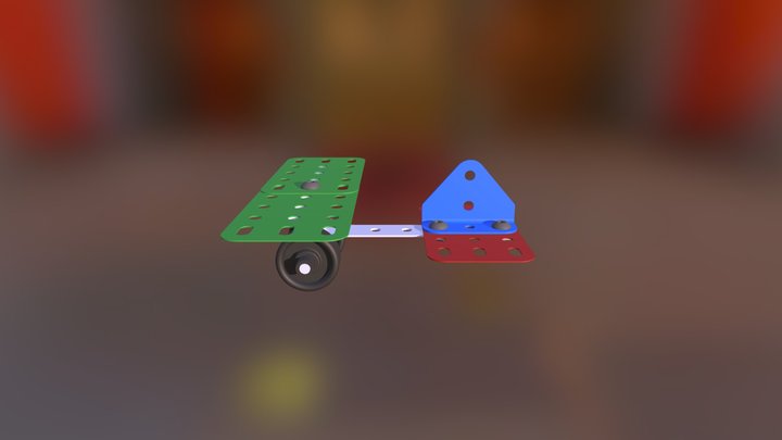 WORK Avión 3D Model