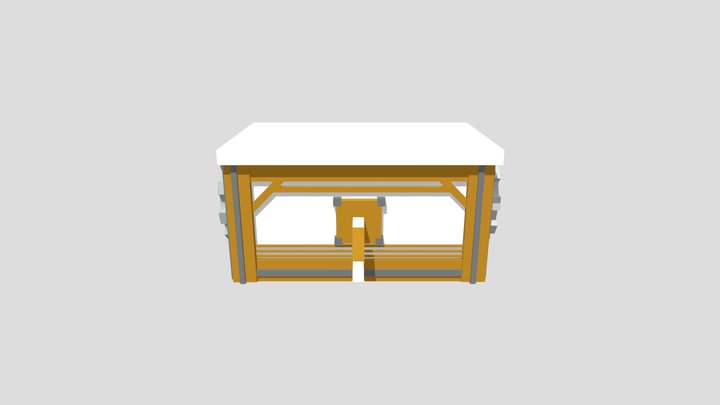 Container animation 3D Model