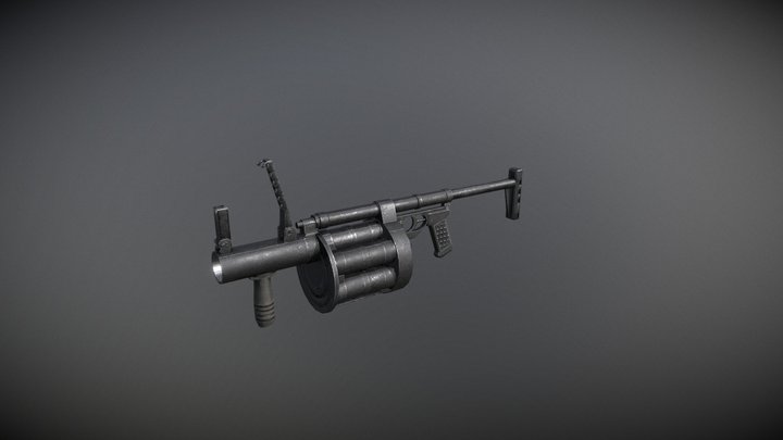 Gun РГ-6 3D Model