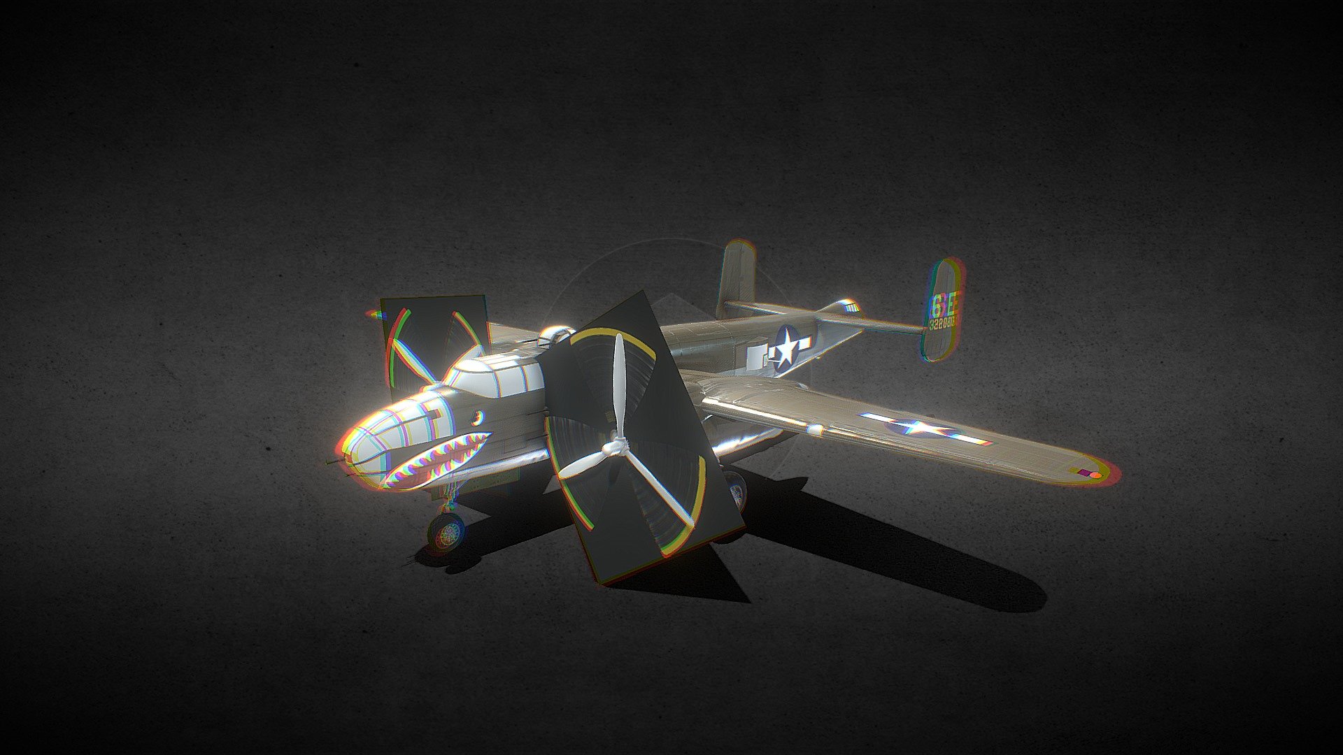 B-25 - Download Free 3D Model By Aperture Science (@space_core ...