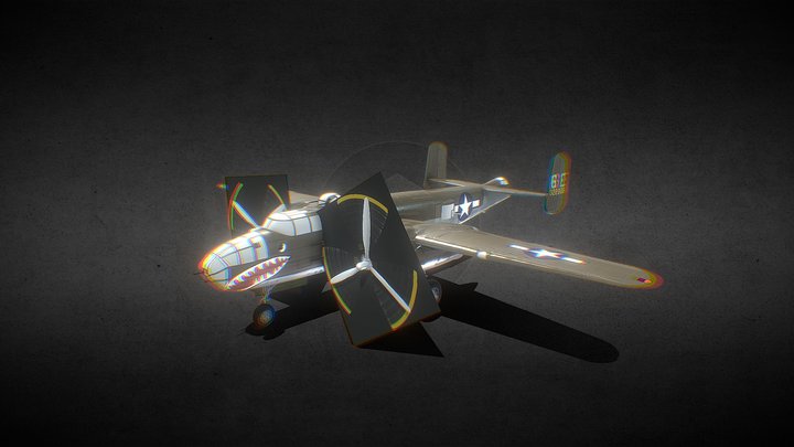 b-25 3D Model