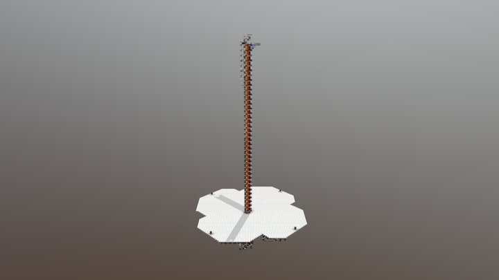 Old & Shit Looting Skeleton Farm 3D Model